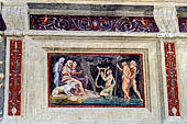 Mantova, Palazzo Te - Camera di Ovidio e delle metamorfosi, Orfeo agli inferi (parete sud).